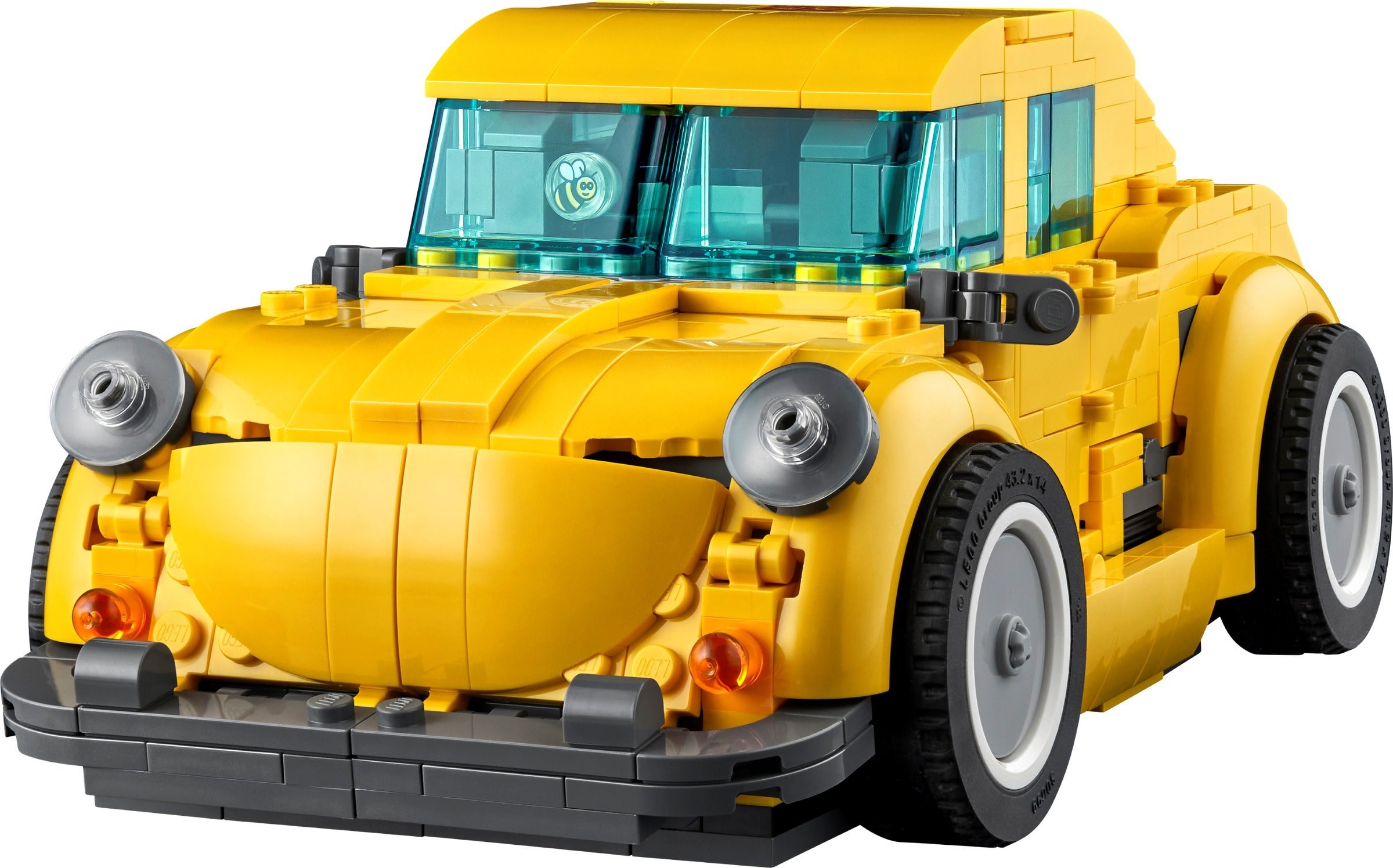 Vehicle mode showing Beetle design