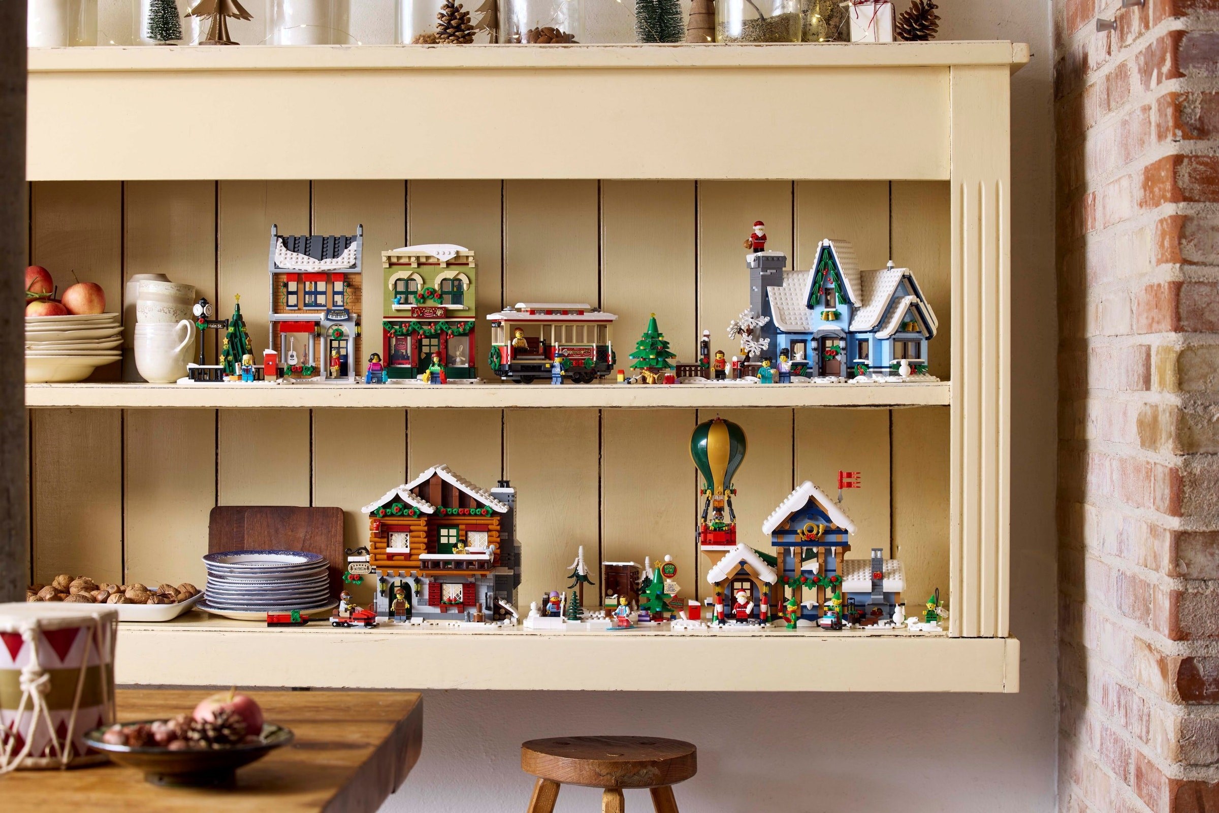 Winter Village display context