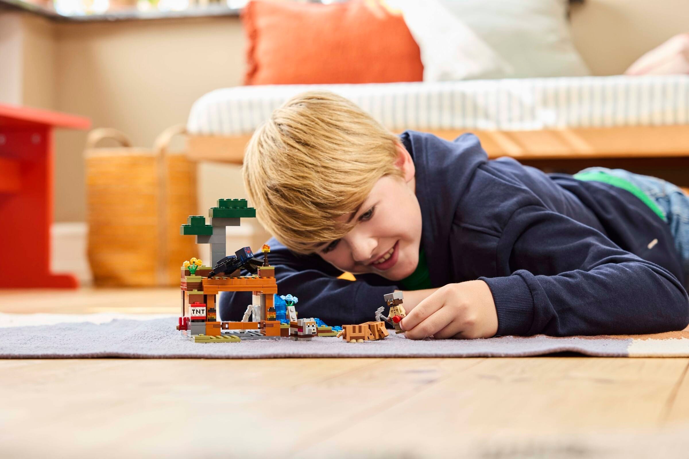 Armadillo Mine Expedition displayed on kitchen table setting