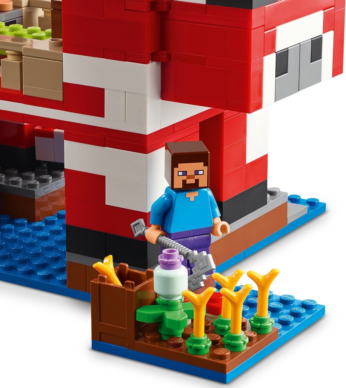 Detailed construction showing building techniques and mechanisms