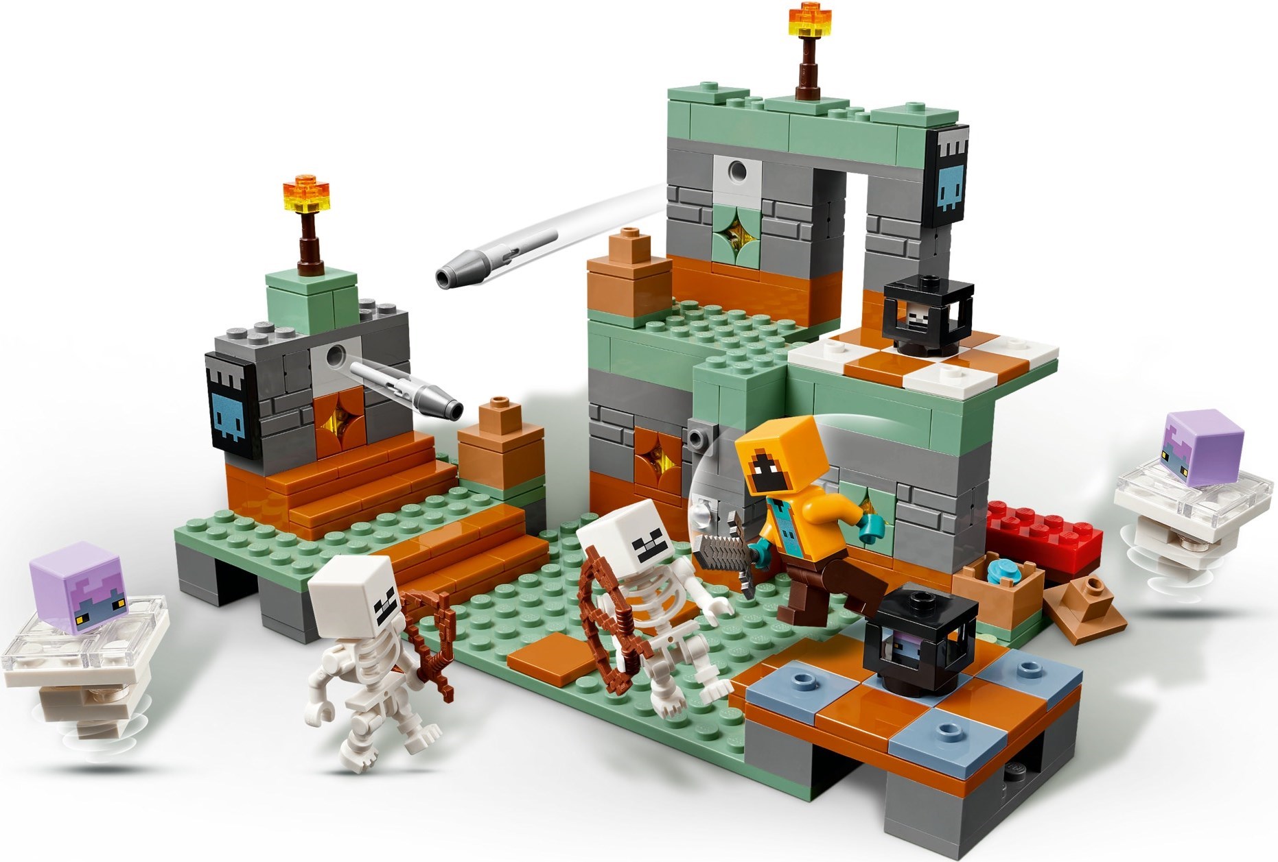Explorer character with specialized mining and combat equipment