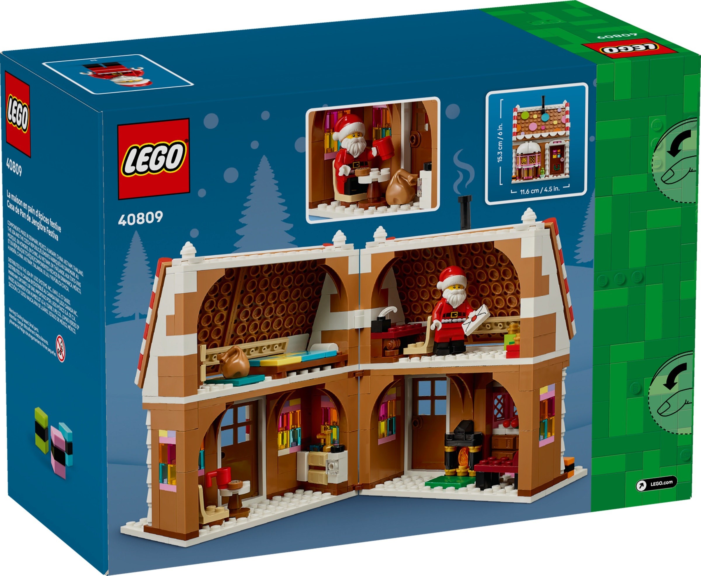 Festive Gingerbread House - Image 1