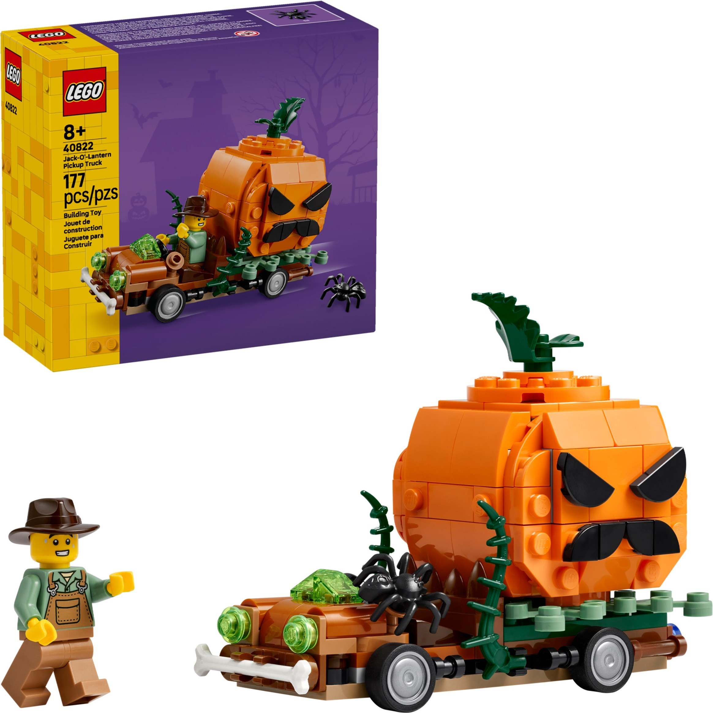 Jack-O'-Lantern Pickup Truck - Image 3