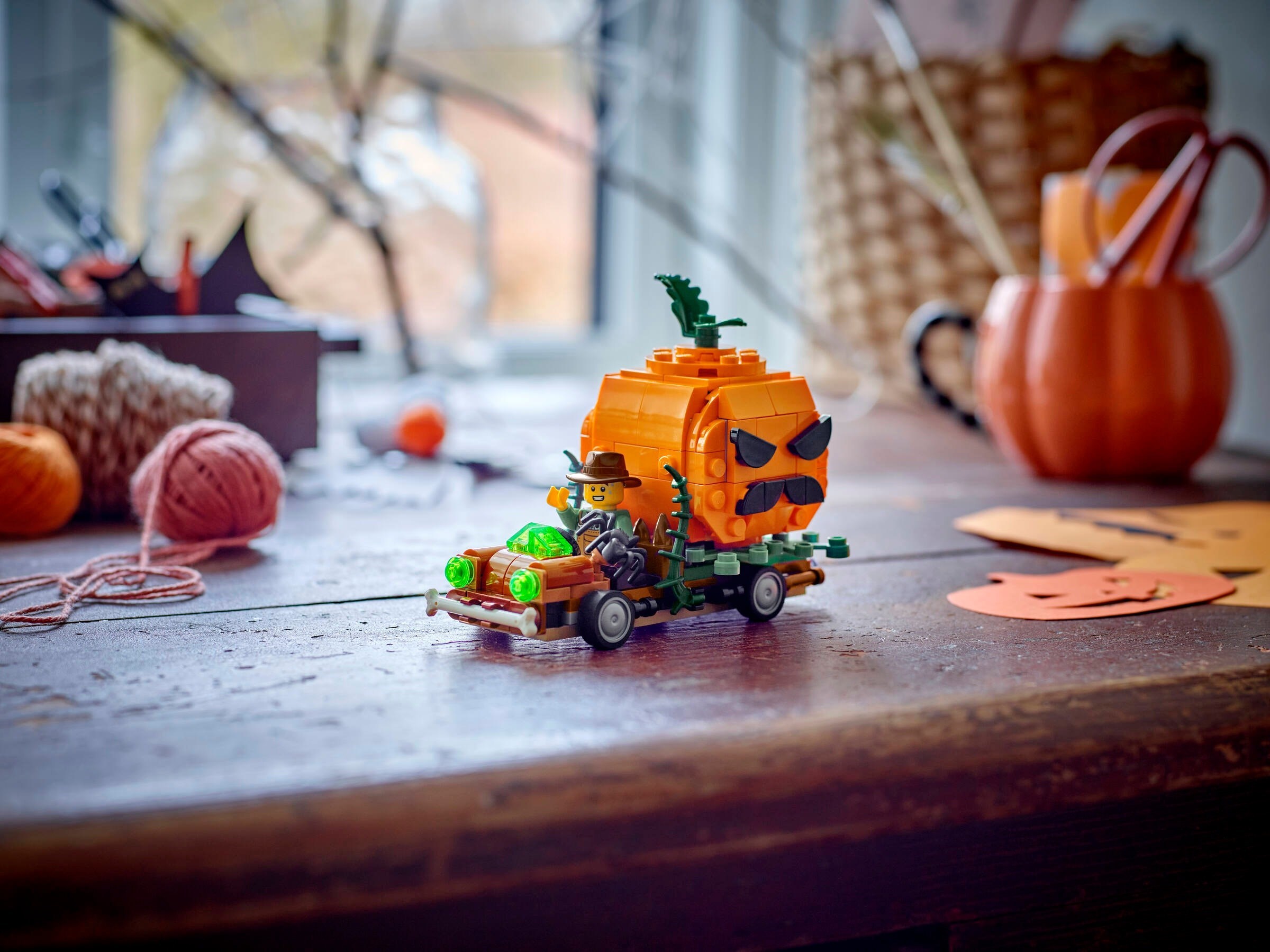 Jack-O'-Lantern Pickup Truck - Image 5