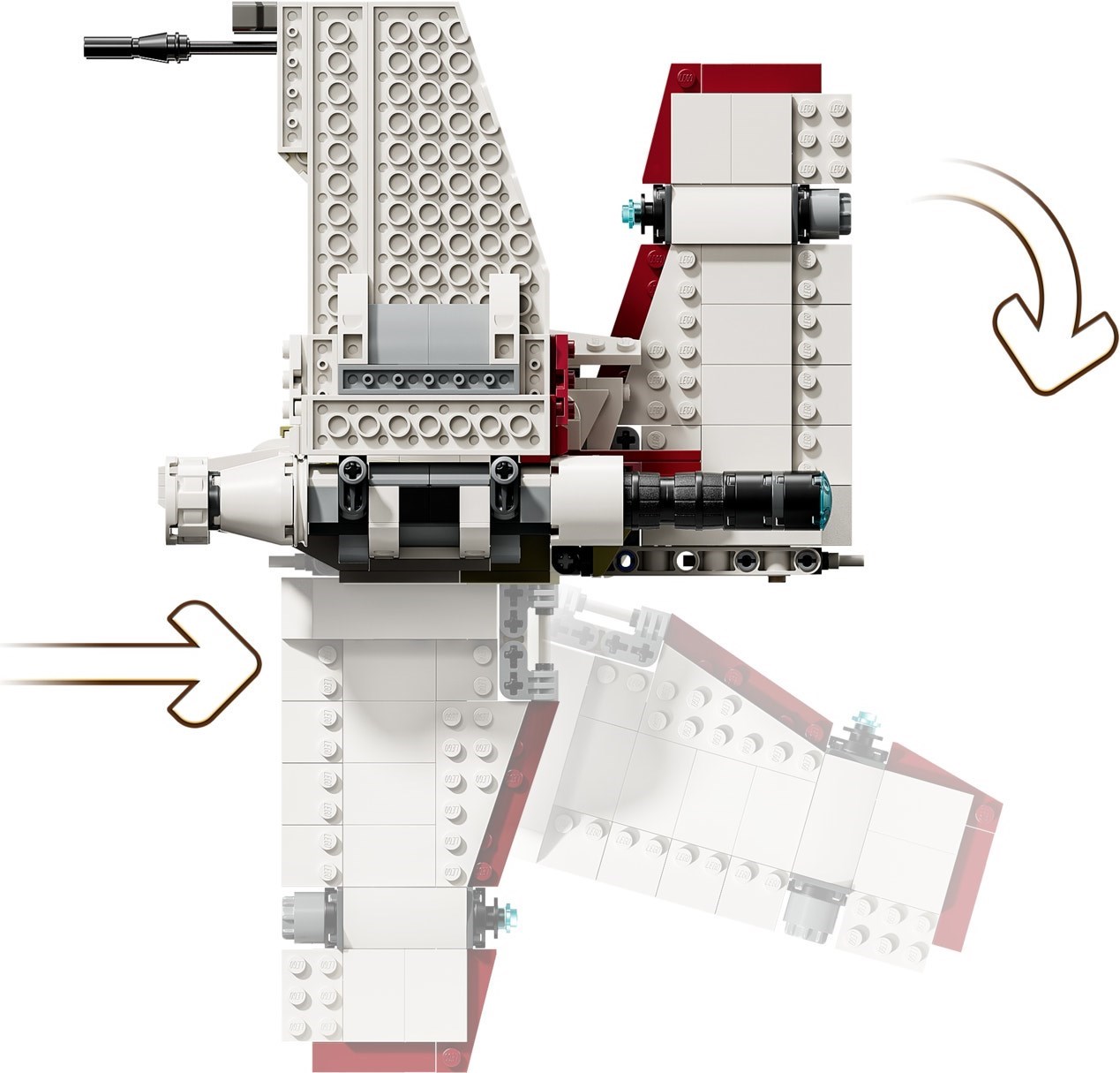 Wing mechanism detail