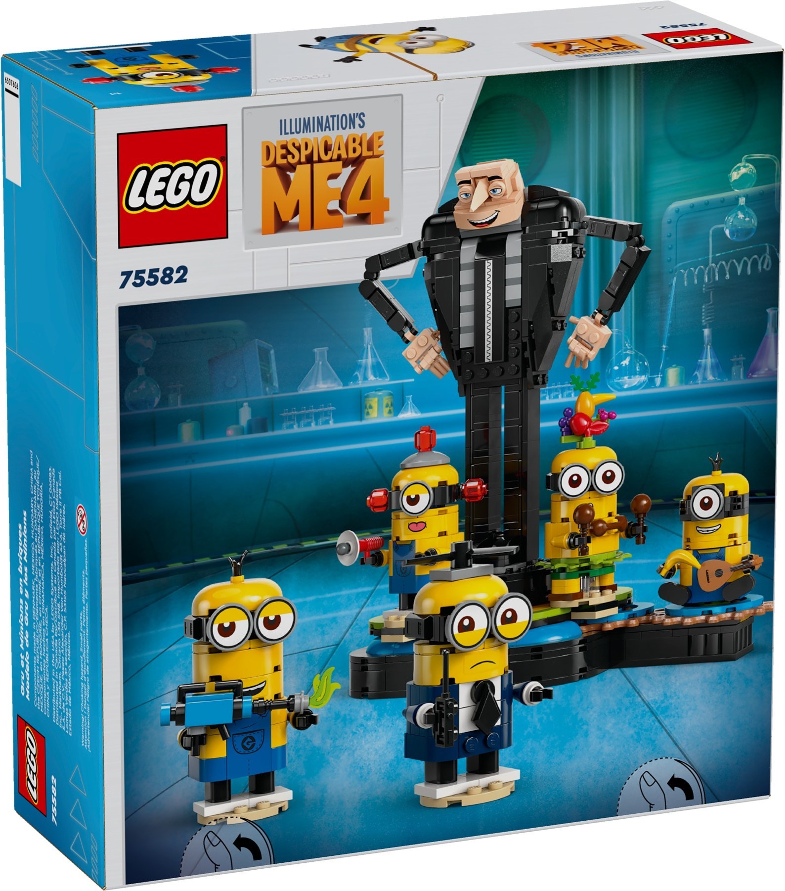 Box art showing all characters