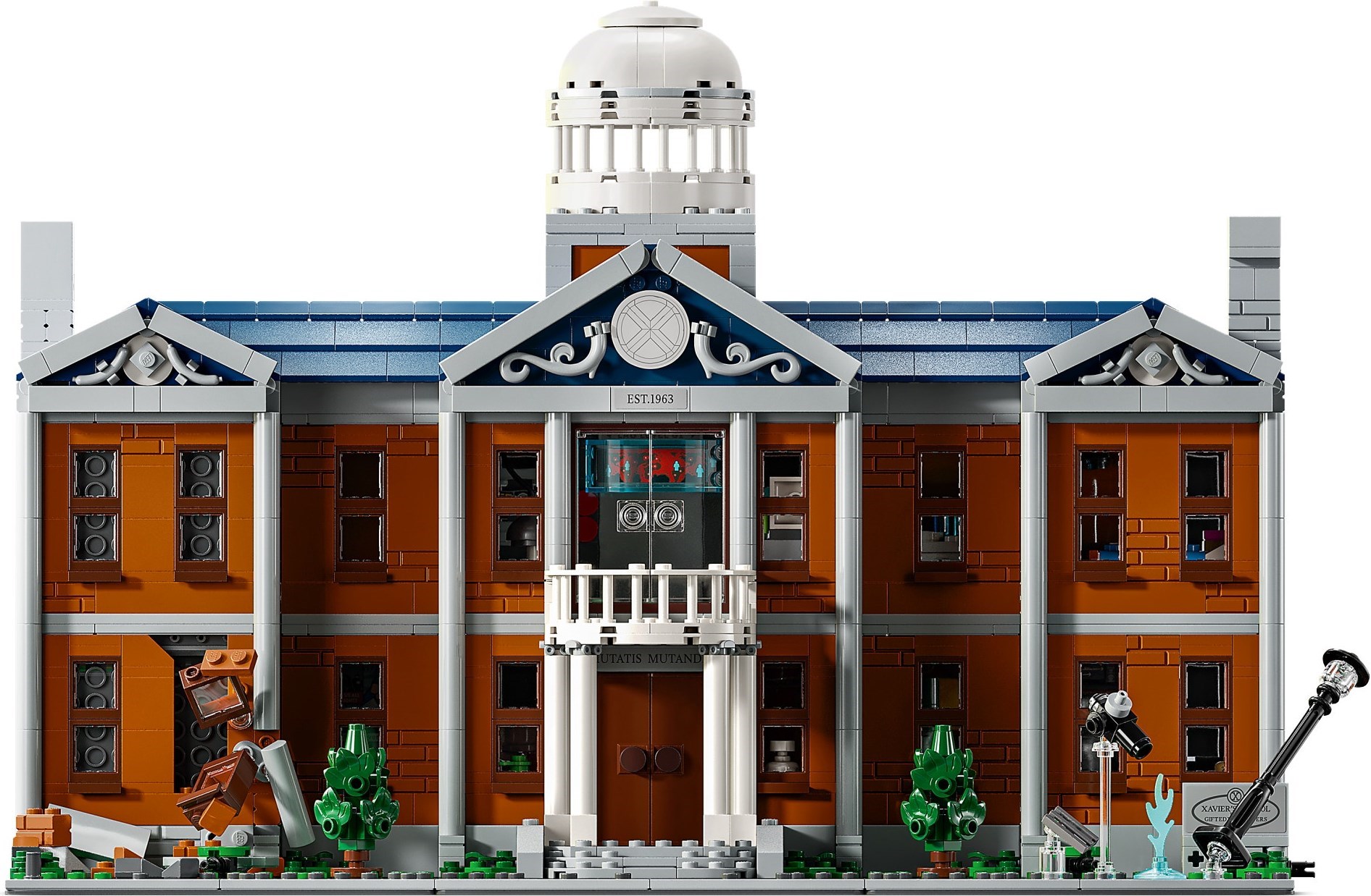 Full X-Mansion facade view