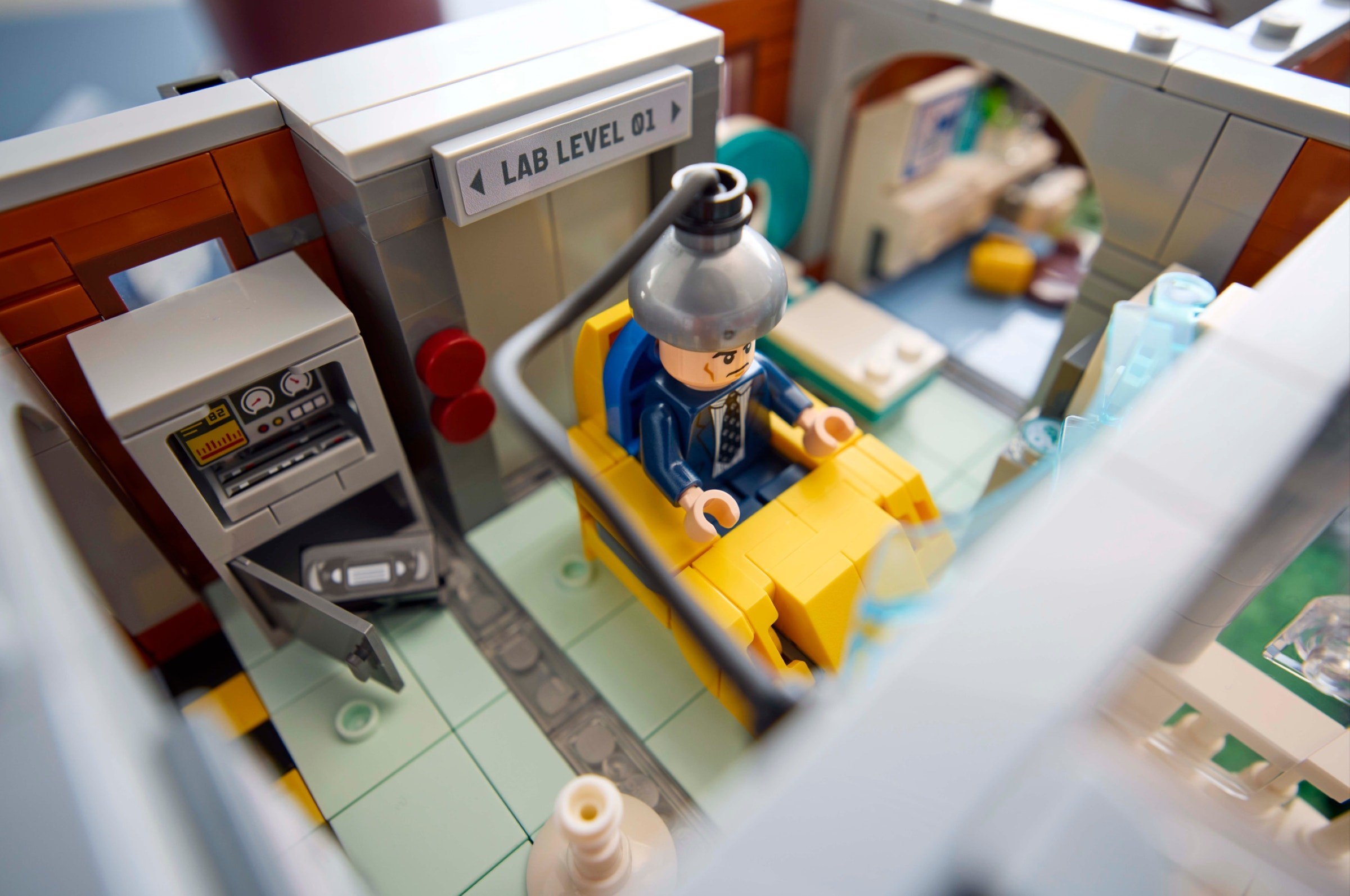 Laboratory interior with Professor X