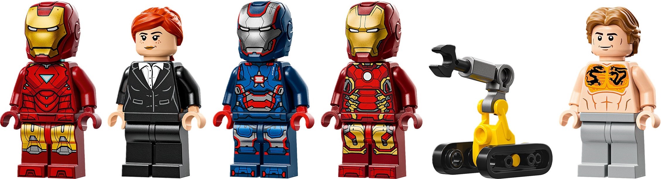 All minifigures lineup