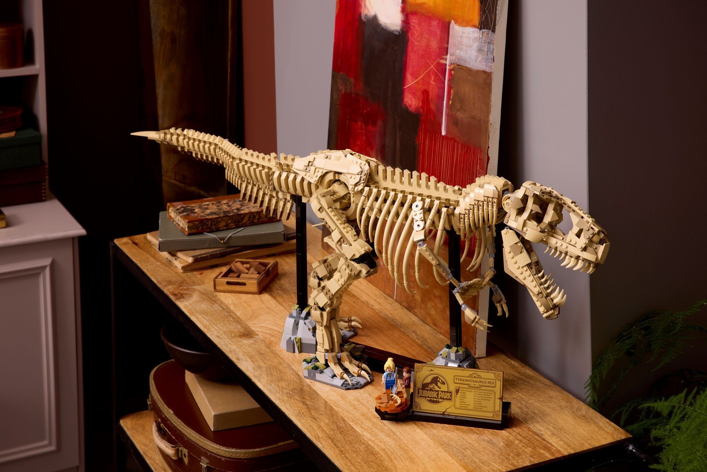 Full skeleton on display