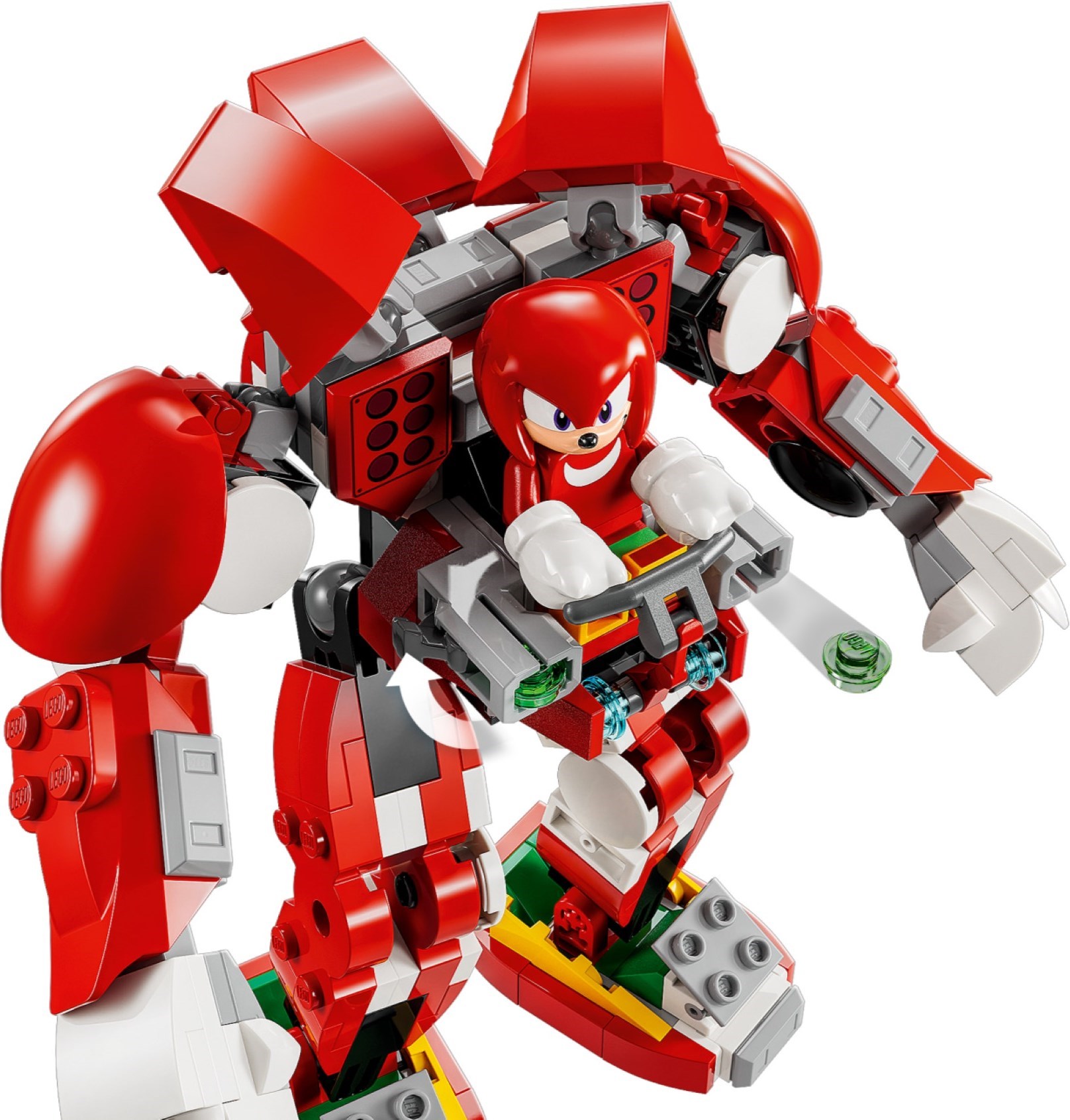Knuckles in mech cockpit detail