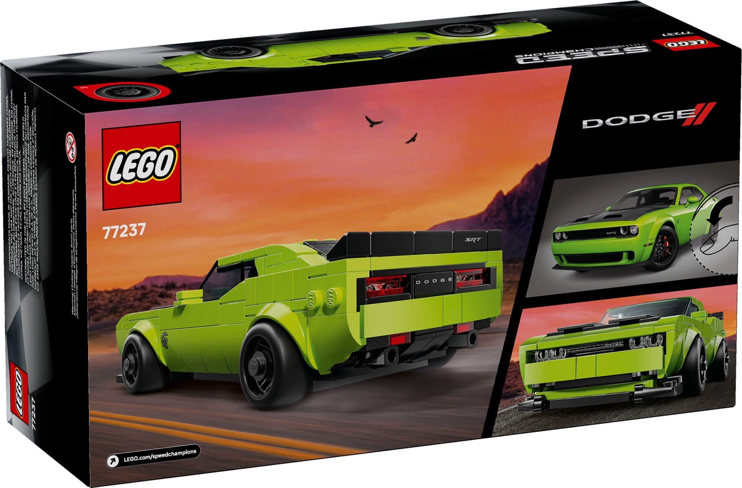 Box front showing Challenger